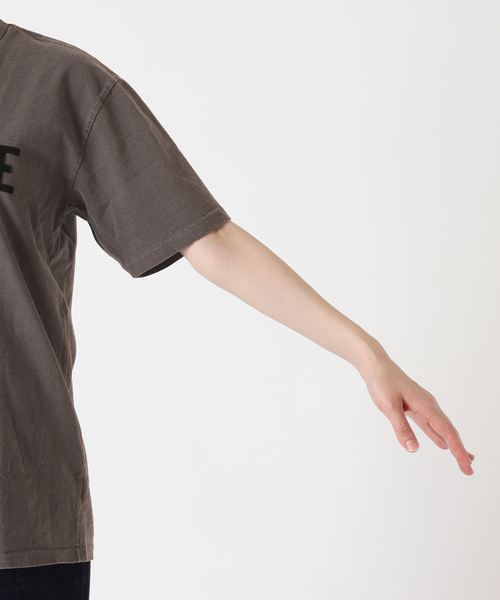 journal standard L'essage(ジャーナルスタンダードレサージュ)の「《別注》【MIXTA/ミクスタ】BALANCE CREW T-SHIRTS:Tシャツ(Tシャツ/カットソー・レディース・ブラック/アイボリー・MEDIUM)」の11枚目の写真