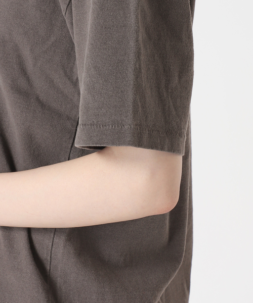 journal standard L'essage(ジャーナルスタンダードレサージュ)の「《別注》【MIXTA/ミクスタ】BALANCE CREW T-SHIRTS:Tシャツ(Tシャツ/カットソー・レディース・ブラック/アイボリー・MEDIUM)」の12枚目の写真