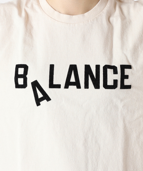 journal standard L'essage(ジャーナルスタンダードレサージュ)の「《別注》【MIXTA/ミクスタ】BALANCE CREW T-SHIRTS:Tシャツ(Tシャツ/カットソー・レディース・ブラック/アイボリー・MEDIUM)」の17枚目の写真
