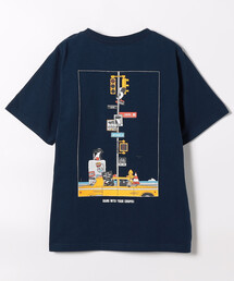CHUMS（チャムス）の「限定展開 CHUMS/チャムス キッズブービーロストシティトリップポケットTシャツ / Kids Booby Lost City Trip Pocket T-Shirt（Tシャツ/カットソー）」