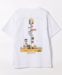 FREAK'S STORE(�t���[�N�X�X�g�A)�̌���W�J CHUMS/�`�����X �L�b�Y�u�[�r�[���X�g�V�e�B�g���b�v�|�P�b�gT�V���c / Kids Booby Lost City Trip Pocket T-Shirt(T�V���c/�J�b�g�\�[)