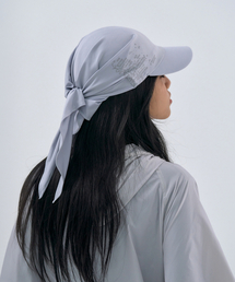 WELLBEING EXPRESS（ウェルビーイングエクスプレス）の「Scarf Cap Grey（キャップ）」