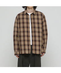 BEGIN202（ビギン202）の「[2カラー] オンブレチェックシャツ（シャツ/ブラウス）」