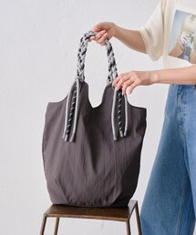 CIAOPANIC TYPY | :【大容量／軽量】撥水ナイロンロープハンドルトートBAG(トートバッグ)