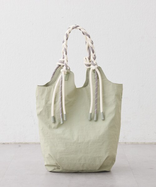 CIAOPANIC TYPY（チャオパニックティピー）の「:【大容量／軽量】撥水ナイロンロープハンドルトートBAG（トートバッグ・レディース・ベージュ/チャコールグレー/カーキ/アイボリー・ONE SIZE）」の15枚目の写真