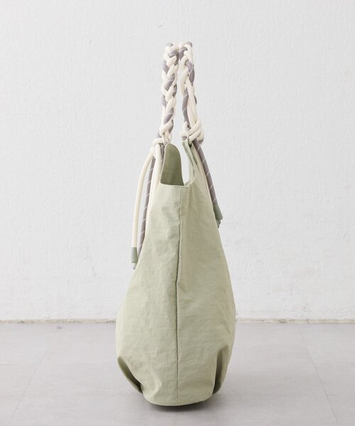 CIAOPANIC TYPY（チャオパニックティピー）の「:【大容量／軽量】撥水ナイロンロープハンドルトートBAG（トートバッグ・レディース・ベージュ/チャコールグレー/カーキ/アイボリー・ONE SIZE）」の16枚目の写真