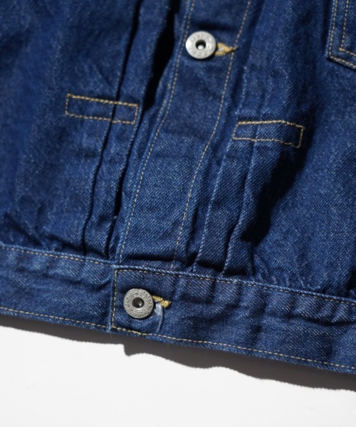 PENNEYS(ぺニーズ)の「PENNY’S FOREMOST ぺニーズフォアモスト / WW Ⅱ T-BACK JACKET(デニムジャケット・メンズ・インディゴブルー・42inch/44inch)」の7枚目の写真