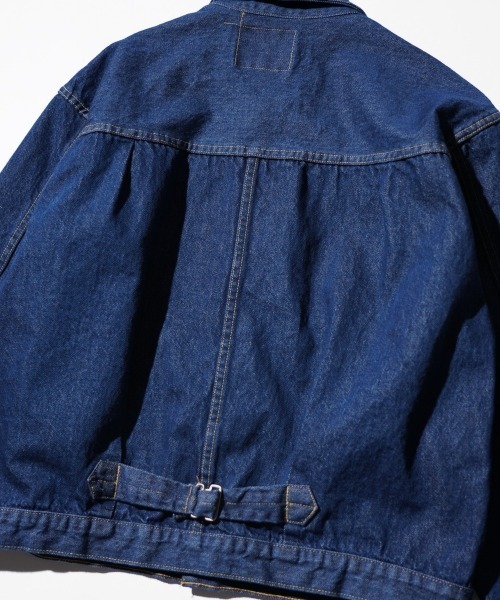 PENNEYS(ぺニーズ)の「PENNY’S FOREMOST ぺニーズフォアモスト / WW Ⅱ T-BACK JACKET(デニムジャケット・メンズ・インディゴブルー・42inch/44inch)」の10枚目の写真