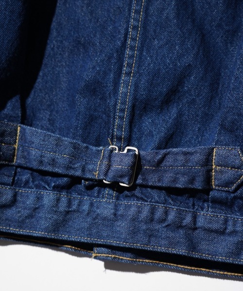 PENNEYS(ぺニーズ)の「PENNY’S FOREMOST ぺニーズフォアモスト / WW Ⅱ T-BACK JACKET(デニムジャケット・メンズ・インディゴブルー・42inch/44inch)」の11枚目の写真