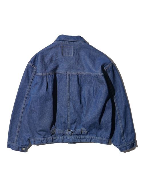 PENNEYS(ぺニーズ)の「PENNY’S FOREMOST ぺニーズフォアモスト / WW Ⅱ T-BACK JACKET(デニムジャケット・メンズ・インディゴブルー・42inch/44inch)」の2枚目の写真