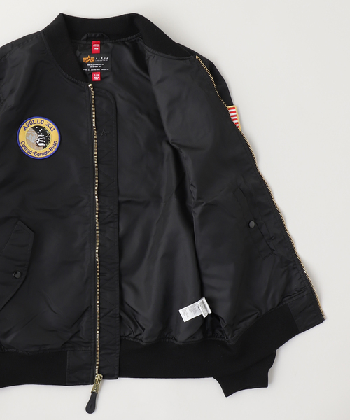Alpha Industries（アルファインダストリーズ）の「ALPHA INDUSTRIES / アルファ インダストリーズ L-2B APOLLO GEN II FLIGH（その他アウター・メンズ・ブラック・XX-LARGE/X-LARGE/LARGE/MEDIUM/SMALL）」の3枚目の写真