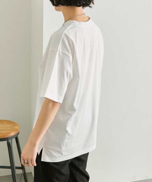 ear PAPILLONNER（イアパピヨネ）の「【KEN NAKAYAMA×ear】コラボTシャツ《手洗い可》（Tシャツ/カットソー・レディース・ホワイト系その他2/ホワイト系その他・FREE）」の13枚目の写真