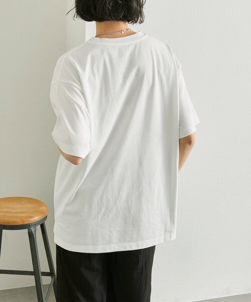 ear PAPILLONNER（イアパピヨネ）の「【KEN NAKAYAMA×ear】コラボTシャツ《手洗い可》（Tシャツ/カットソー・レディース・ホワイト系その他2/ホワイト系その他・FREE）」の14枚目の写真