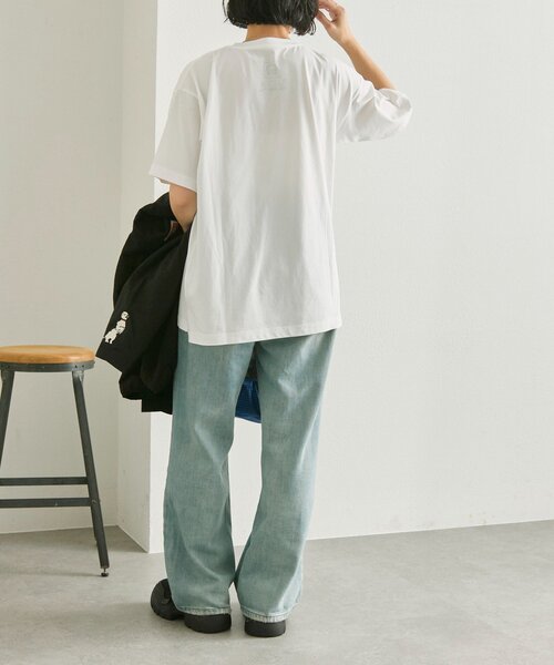 ear PAPILLONNER（イアパピヨネ）の「【KEN NAKAYAMA×ear】コラボTシャツ《手洗い可》（Tシャツ/カットソー・レディース・ホワイト系その他2/ホワイト系その他・FREE）」の22枚目の写真