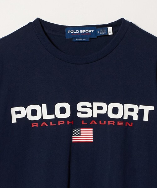 POLO RALPH LAUREN（ポロ ラルフ ローレン）の「【販路限定モデル】＜POLO RALPH LAUREN＞POLO SPORT ロゴ プリント Tシャツ（Tシャツ/カットソー・メンズ・ライトブルー/ホワイト/ネイビー・M/L/XL）」の12枚目の写真