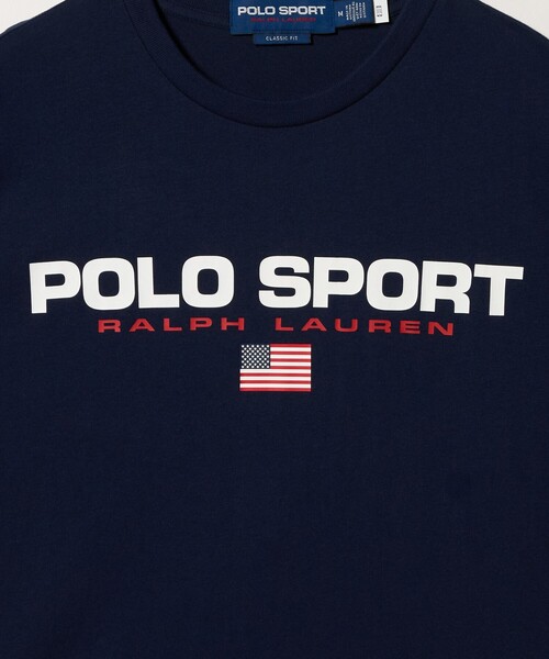 POLO RALPH LAUREN（ポロ ラルフ ローレン）の「【販路限定モデル】＜POLO RALPH LAUREN＞POLO SPORT ロゴ プリント Tシャツ（Tシャツ/カットソー・メンズ・ライトブルー/ホワイト/ネイビー・M/L/XL）」の10枚目の写真