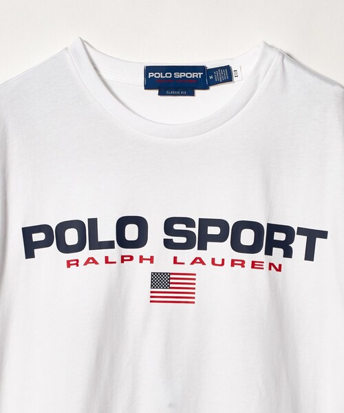 POLO RALPH LAUREN（ポロ ラルフ ローレン）の「【販路限定モデル】＜POLO RALPH LAUREN＞POLO SPORT ロゴ プリント Tシャツ（Tシャツ/カットソー・メンズ・ライトブルー/ホワイト/ネイビー・M/L/XL）」の8枚目の写真