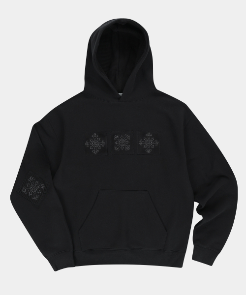 Waffle Logo Patch фуд‑парка [черный]