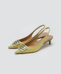 PELLICO（ペリーコ）の「CUORE デュエ アネッリ バックスリング パンプス 3.5cm YELLOW（パンプス）」