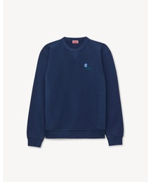 KENZO | 'KENZO Tulip' エンブロイダリー スウェット イン コットン(スウェット)