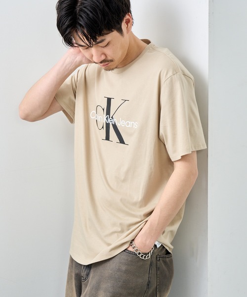 Calvin Klein（カルバン・クライン）の「【Calvin Klein】40DC813 Tシャツ（Tシャツ/カットソー・メンズ・ブラック/ホワイト/ネイビー/レッド/ブルー/グレー/ワイン/ベージュ・L/XL/XXL/M）」の4枚目の写真