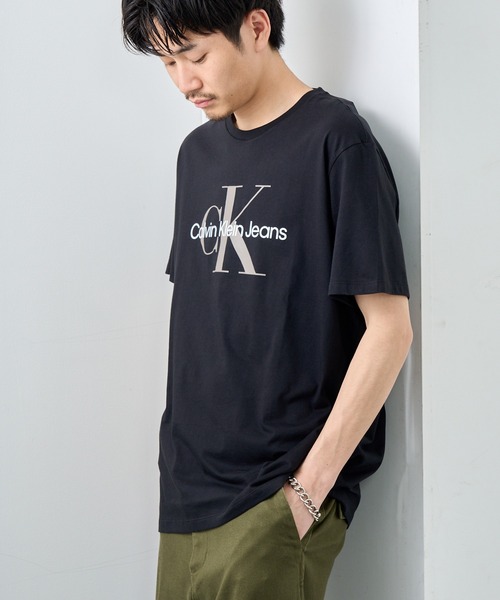 Calvin Klein（カルバン・クライン）の「【Calvin Klein】40DC813 Tシャツ（Tシャツ/カットソー・メンズ・ブラック/ホワイト/ネイビー/レッド/ブルー/グレー/ワイン/ベージュ・L/XL/XXL/M）」の3枚目の写真
