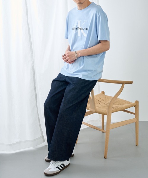 Calvin Klein（カルバン・クライン）の「【Calvin Klein】40DC813 Tシャツ（Tシャツ/カットソー・メンズ・ブラック/ホワイト/ネイビー/レッド/ブルー/グレー/ワイン/ベージュ・L/XL/XXL/M）」の14枚目の写真