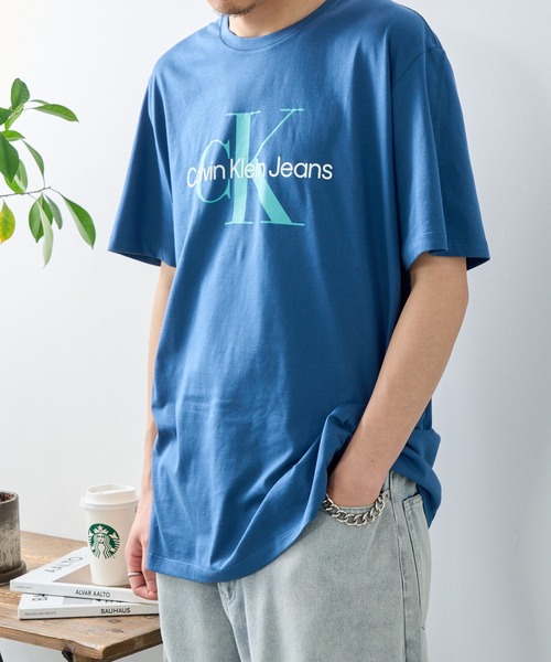 Calvin Klein（カルバン・クライン）の「【Calvin Klein】40DC813 Tシャツ（Tシャツ/カットソー・メンズ・ブラック/ホワイト/ネイビー/レッド/ブルー/グレー/ワイン/ベージュ・L/XL/XXL/M）」の17枚目の写真