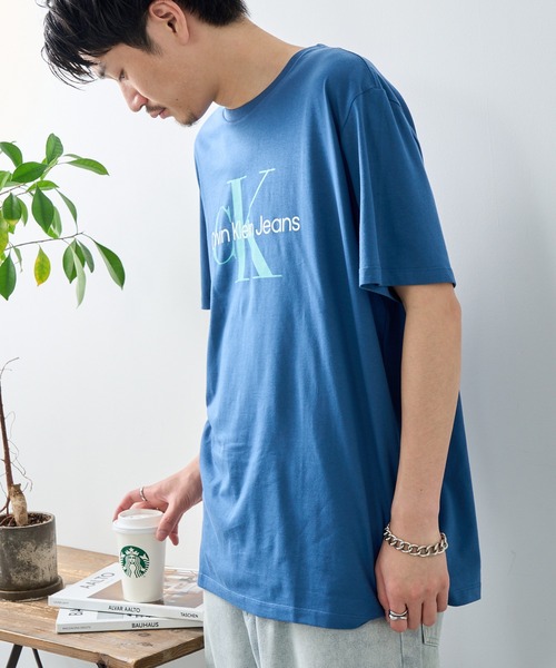 Calvin Klein（カルバン・クライン）の「【Calvin Klein】40DC813 Tシャツ（Tシャツ/カットソー・メンズ・ブラック/ホワイト/ネイビー/レッド/ブルー/グレー/ワイン/ベージュ・L/XL/XXL/M）」の18枚目の写真