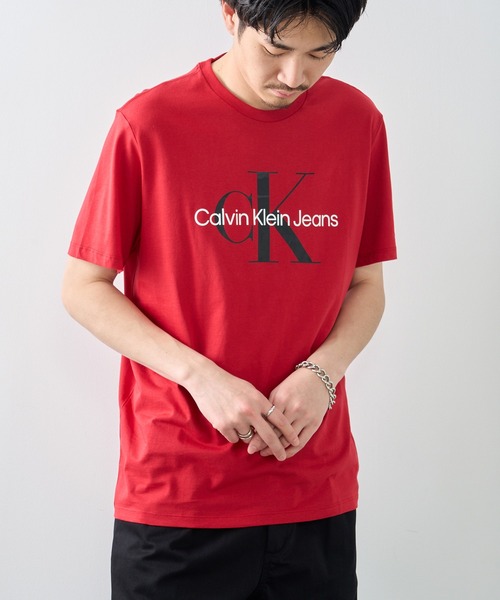 Calvin Klein（カルバン・クライン）の「【Calvin Klein】40DC813 Tシャツ（Tシャツ/カットソー・メンズ・ブラック/ホワイト/ネイビー/レッド/ブルー/グレー/ワイン/ベージュ・L/XL/XXL/M）」の21枚目の写真