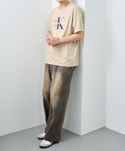 Calvin Klein（カルバン・クライン）の「【Calvin Klein】40DC813 Tシャツ（Tシャツ/カットソー・メンズ・ブラック/ホワイト/ネイビー/レッド/ブルー/グレー/ワイン/ベージュ・L/XL/XXL/M）」の10枚目の写真