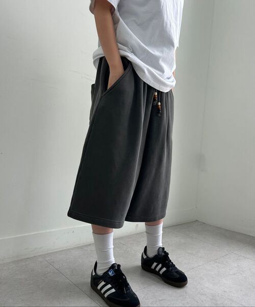 MAINBOOTH（メインブース）の「Haze Sweat Shorts(CHARCOAL)（その他パンツ・レディース・その他・1/2）」の5枚目の写真