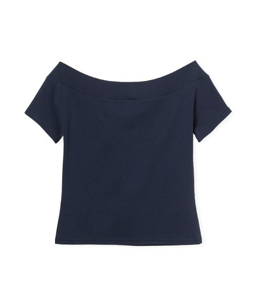 FRAY I.D(フレイアイディー)の「2wayオフショルカットソー/ウォッシャブル(Tシャツ/カットソー・レディース・その他/ネイビー/ホワイト/レッド・F)」の21枚目の写真