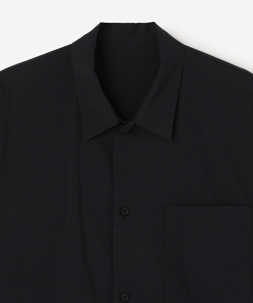 Bshop（ビショップ）の「NEUTRALWORKS. | ショートスリーブシャツ HERMIA MEN（シャツ/ブラウス・メンズ・ブラック・M/L）」の4枚目の写真