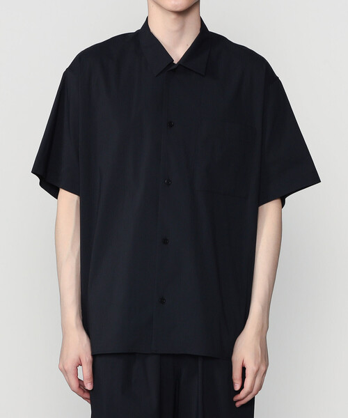 Bshop（ビショップ）の「NEUTRALWORKS. | ショートスリーブシャツ HERMIA MEN（シャツ/ブラウス・メンズ・ブラック・M/L）」の9枚目の写真