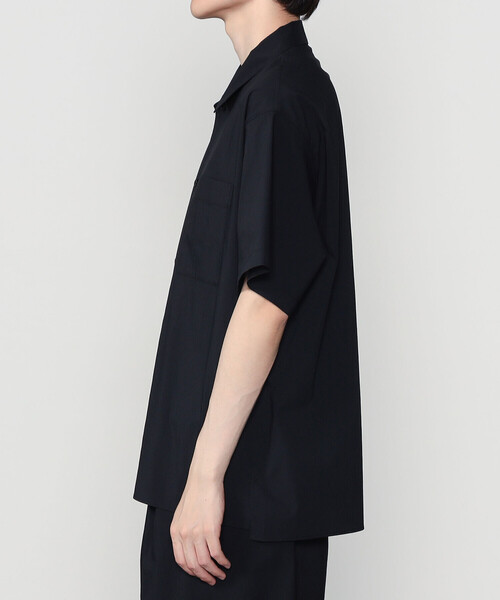 Bshop（ビショップ）の「NEUTRALWORKS. | ショートスリーブシャツ HERMIA MEN（シャツ/ブラウス・メンズ・ブラック・M/L）」の10枚目の写真