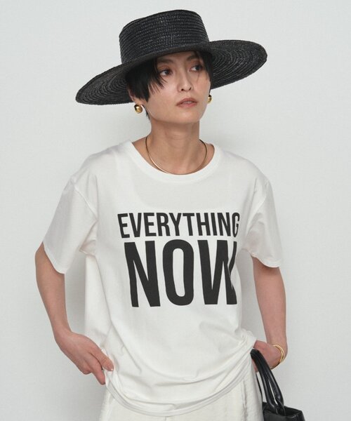 LOUNGEDRESS（ラウンジドレス）の「NOWロゴT（Tシャツ/カットソー・レディース・オフホワイト/チャコールグレー/ピンク・FREE）」の10枚目の写真