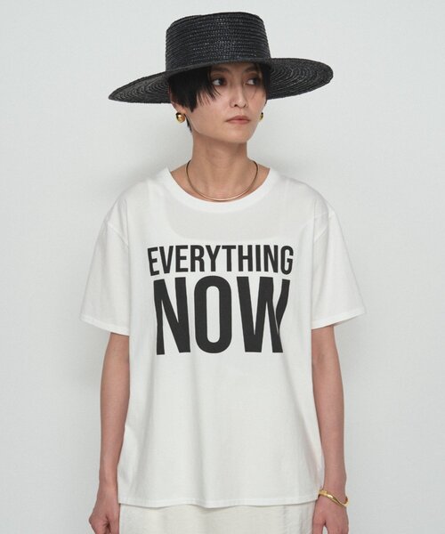 LOUNGEDRESS（ラウンジドレス）の「NOWロゴT（Tシャツ/カットソー・レディース・オフホワイト/チャコールグレー/ピンク・FREE）」の11枚目の写真