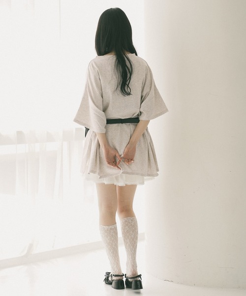 Heather(ヘザー)の「ティアードフリルミニスカート 774427(スカート・レディース・ホワイト・FREE)」の10枚目の写真
