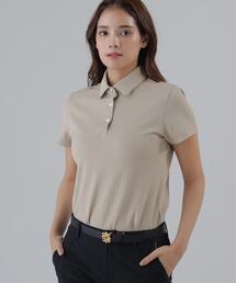 【St ANDREWS】【UVカット】サッカージャガード半袖シャツ (WOMENS)