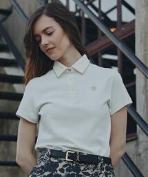 【St ANDREWS】【UVカット】サッカージャガード半袖シャツ (WOMENS)
