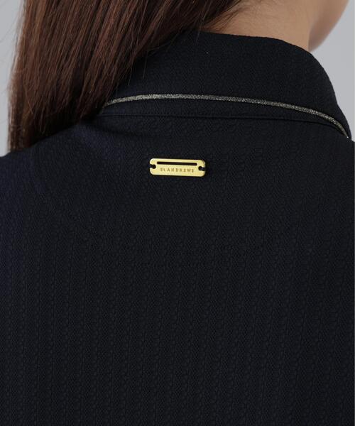 St ANDREWS(セントアンドリュース)の「【St ANDREWS】【UVカット】サッカージャガード半袖シャツ (WOMENS)(ポロシャツ・レディース・ベージュ/ホワイト/ブラック・M/S/L)」の22枚目の写真