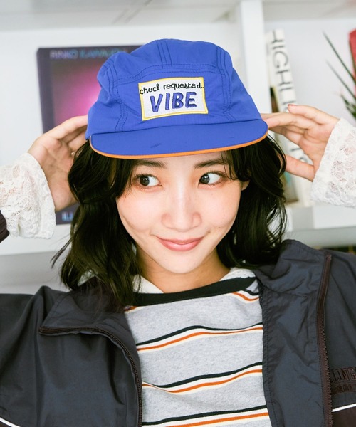 niko and...(ニコアンド)の「アソートJETキャップ(キャップ・レディース・カモフラージュ/ピンク/ライム/ブラック系その他/ブルー/レッド・0)」の4枚目の写真