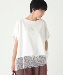Elura | レースコンビTシャツ/753509(Tシャツ/カットソー)