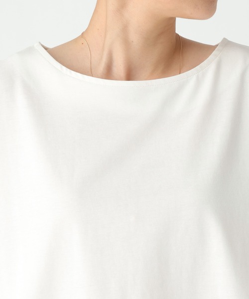 Elura（エルーラ）の「レースコンビTシャツ/753509（Tシャツ/カットソー・レディース・ダークブラウン/ブラック/ホワイト・FREE）」の5枚目の写真