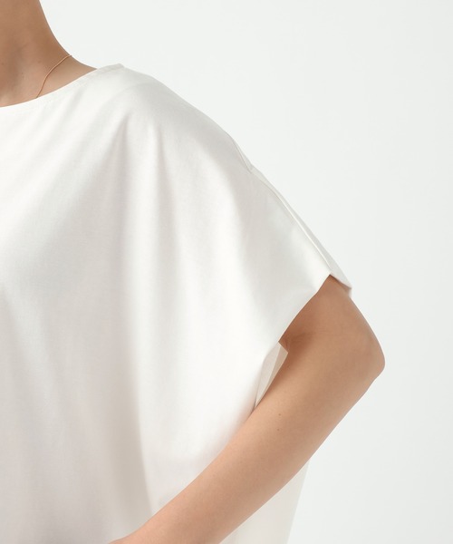 Elura（エルーラ）の「レースコンビTシャツ/753509（Tシャツ/カットソー・レディース・ダークブラウン/ブラック/ホワイト・FREE）」の7枚目の写真