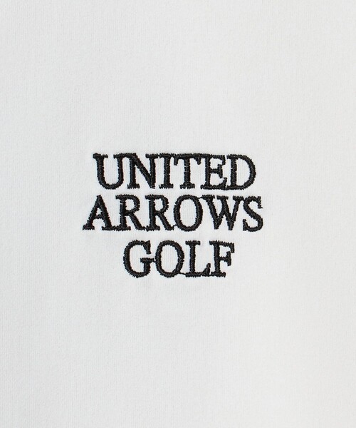 UNITED ARROWS GOLF(ユナイテッドアローズゴルフ)の「メンズ フォト モックネック シャツ(Tシャツ/カットソー・メンズ・ホワイト/ブラック・L/M/XL)」の5枚目の写真