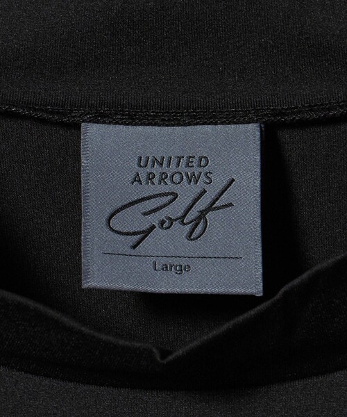 UNITED ARROWS GOLF(ユナイテッドアローズゴルフ)の「メンズ フォト モックネック シャツ(Tシャツ/カットソー・メンズ・ホワイト/ブラック・L/M/XL)」の15枚目の写真