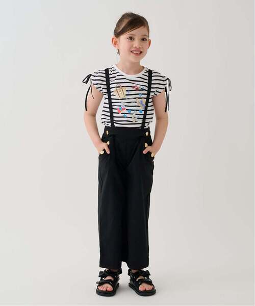 kate spade new york kids（ケイトスペードニューヨーク）の「サマーエッセンシャルTシャツ（Tシャツ/カットソー・キッズ・オフホワイト/ネイビー・160cm/150cm/110cm/120cm/130cm/140cm）」の4枚目の写真