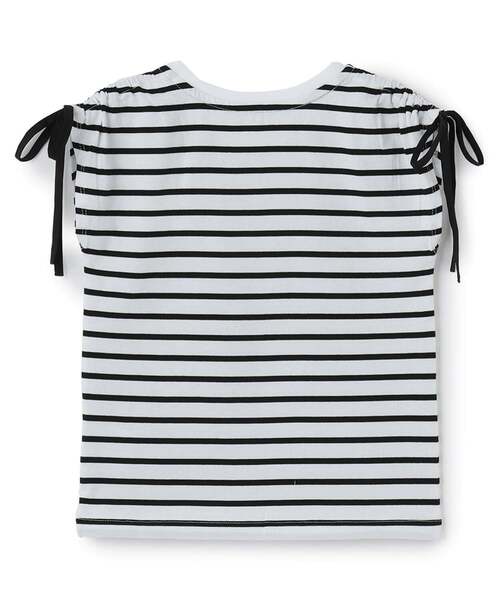 kate spade new york kids（ケイトスペードニューヨーク）の「サマーエッセンシャルTシャツ（Tシャツ/カットソー・キッズ・オフホワイト/ネイビー・160cm/150cm/110cm/120cm/130cm/140cm）」の7枚目の写真